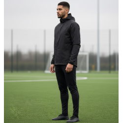 Kway porté, vu de coté